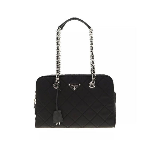 Prada Black Nylon Shoulder Bag