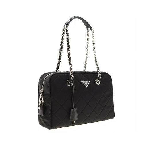 Prada Black Nylon Shoulder Bag