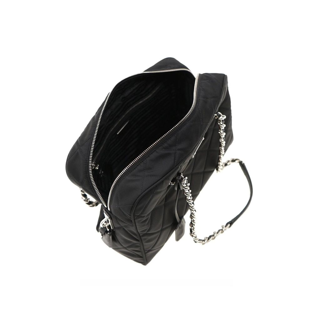 Prada Black Nylon Shoulder Bag