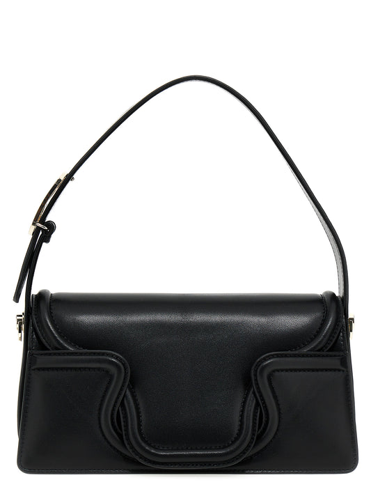 Valentino Garavani Black Leather Shoulder Bag