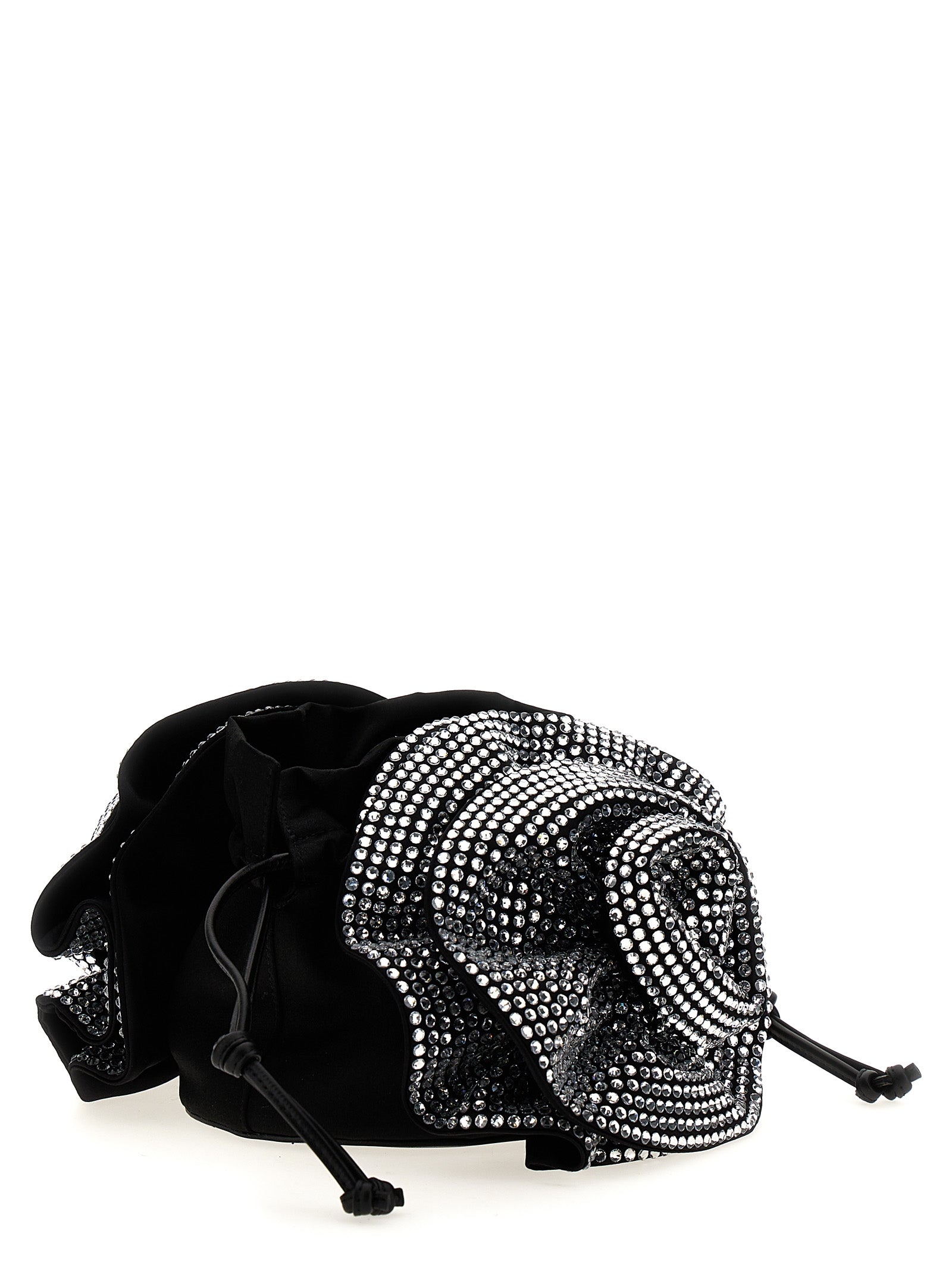 Magda Butrym Black Viscose Crossbody Bag