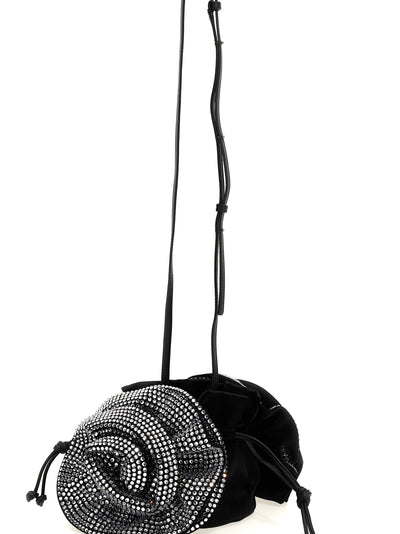Magda Butrym Black Viscose Crossbody Bag