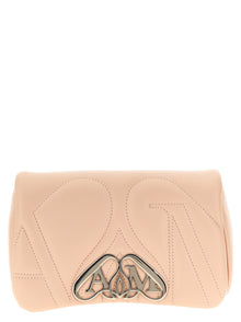 Alexander McQueen Beige Lamb Leather Crossbody Bag