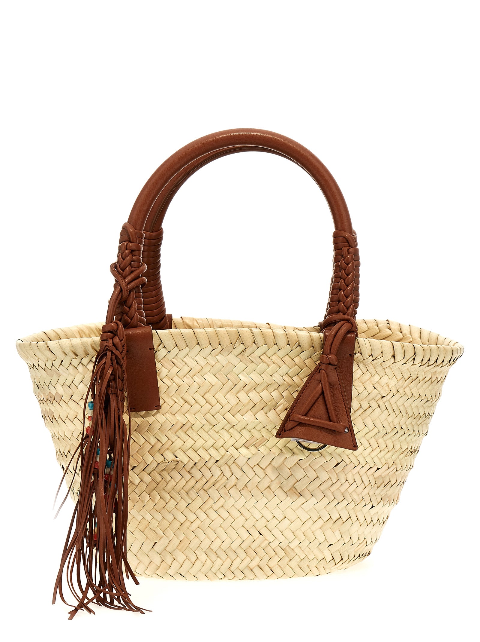 Alanui Brown Marabou Handbag