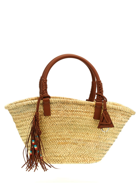 Alanui Brown Marabou Handbag