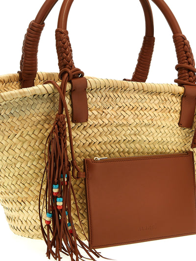 Alanui Brown Marabou Handbag