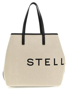 Stella McCartney Beige Cotton Tote Bag