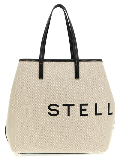 Stella McCartney Beige Cotton Tote Bag