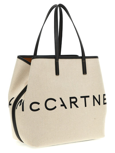 Stella McCartney Beige Cotton Tote Bag
