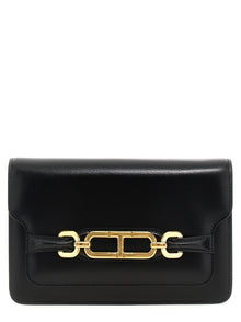 Tom Ford Black Leather Crossbody Bag