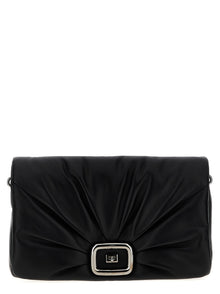 Roger Vivier Black Leather Shoulder Bag