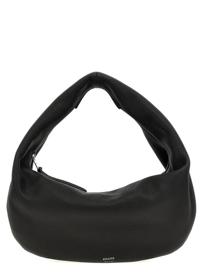 Khaite Black Calfskin Shoulder Bag