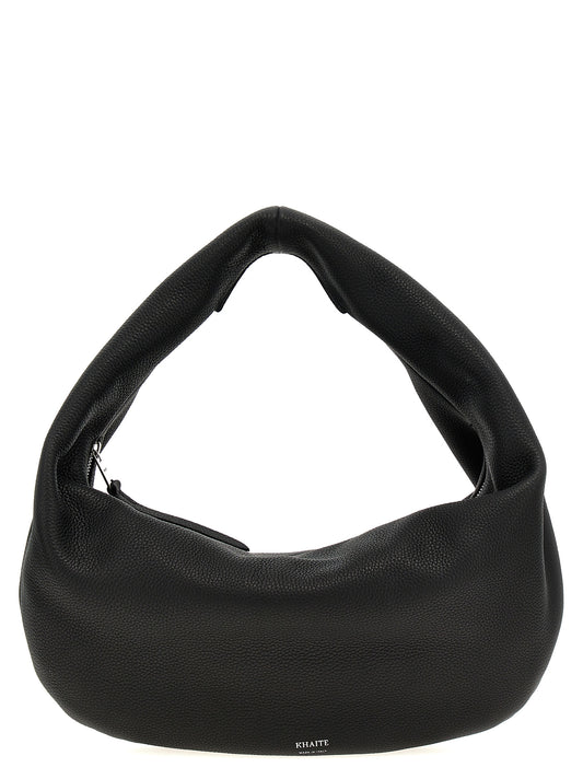 Khaite Black Calfskin Shoulder Bag