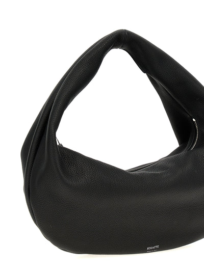 Khaite Black Calfskin Shoulder Bag