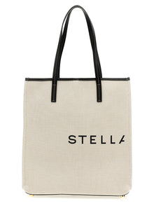 Stella McCartney Beige Cotton Tote Bag