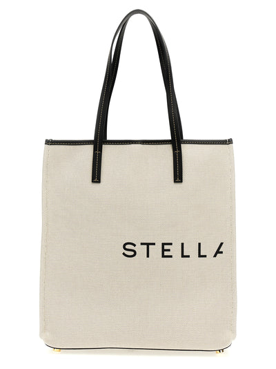 Stella McCartney Beige Cotton Tote Bag