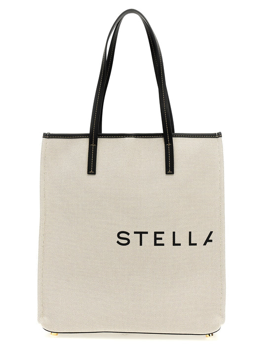 Stella McCartney Beige Cotton Tote Bag