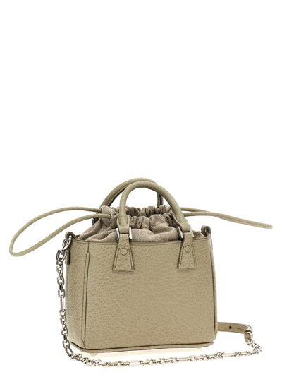 Maison Margiela Gray Calfskin Handbag