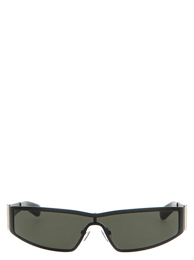Alexander McQueen Black Acetate Sunglasses