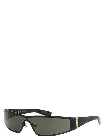 Alexander McQueen Black Acetate Sunglasses
