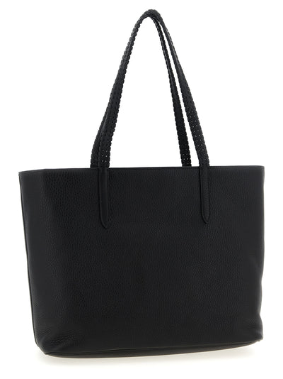 Valentino Garavani Black Calfskin Tote Bag