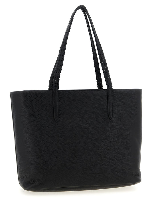 Valentino Garavani Black Calfskin Tote Bag