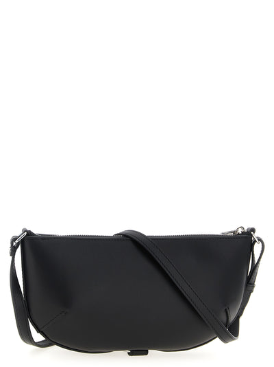 Courrèges Black Calfskin Shoulder Bag
