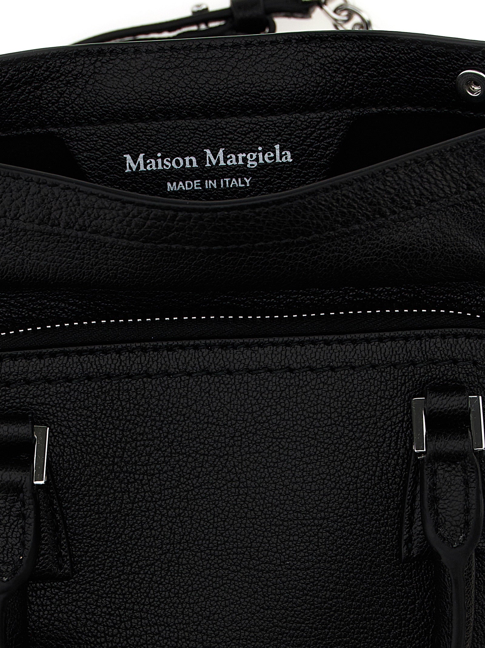 Maison Margiela Black Calfskin Handbag