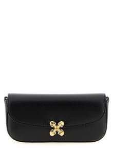Alexander McQueen Black Calfskin Crossbody Bag