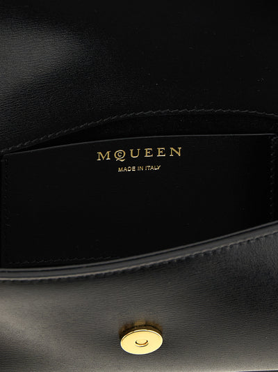 Alexander McQueen Black Calfskin Crossbody Bag