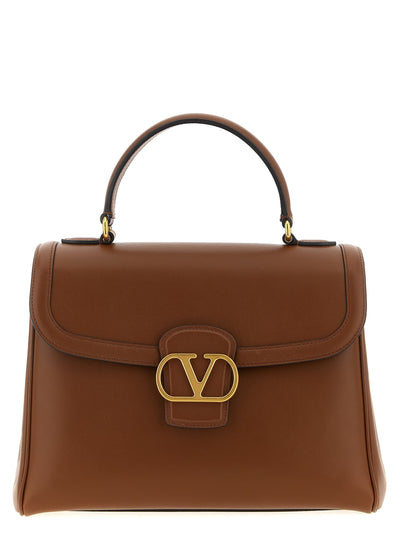 Valentino Garavani Brown Calfskin Handbag