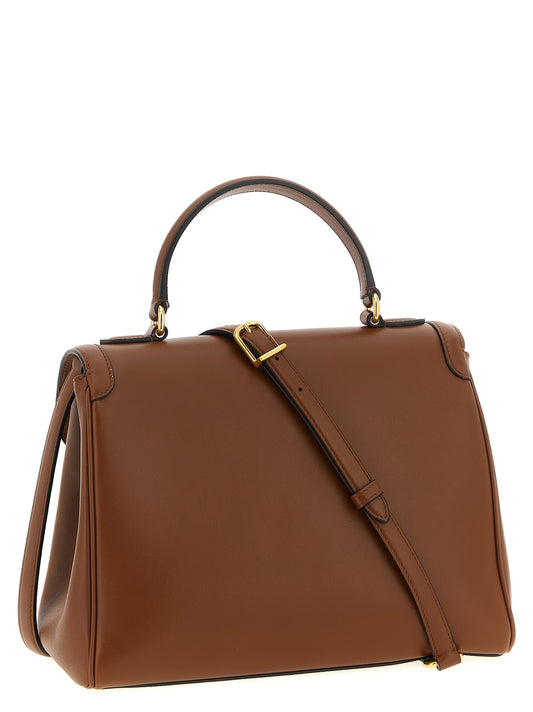 Valentino Garavani Brown Calfskin Handbag