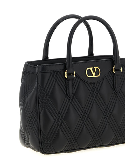 Valentino Garavani Black Lamb Leather Handbag
