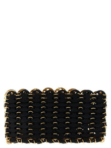 Paco Rabanne Black Calfskin Crossbody Bag