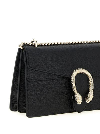 Gucci Dionysus Medium Black Calfskin Shoulder Bag