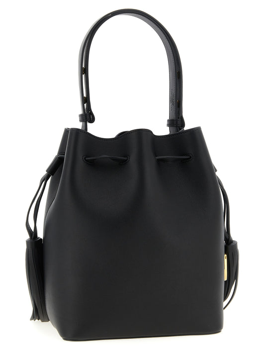 Valentino Garavani Black Calfskin Shoulder Bag