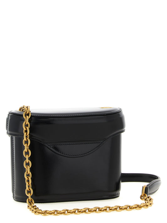 Valentino Garavani Black Calfskin Crossbody Bag