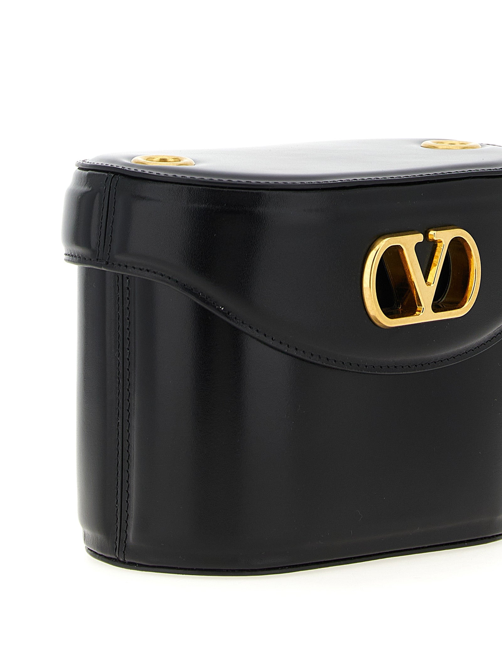Valentino Garavani Black Calfskin Crossbody Bag