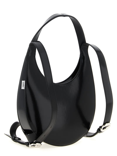 Coperni Black Cowhide Backpack