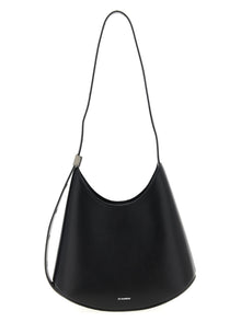 Jil Sander Black Bovine Leather Shoulder Bag