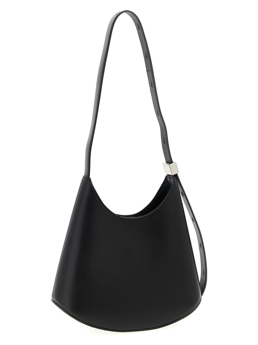 Jil Sander Black Bovine Leather Shoulder Bag