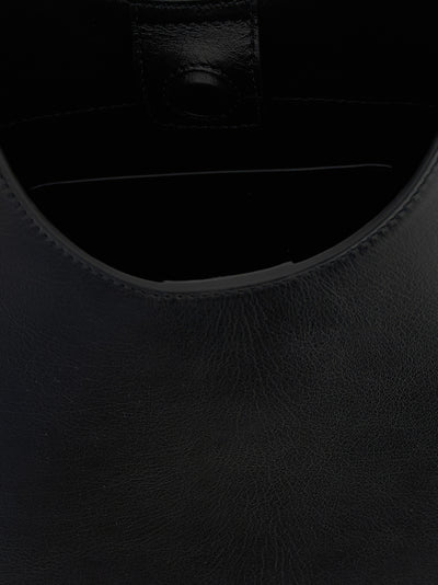Jil Sander Black Bovine Leather Shoulder Bag