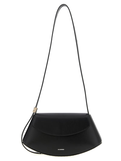 Jil Sander Black Bovine Leather Crossbody Bag
