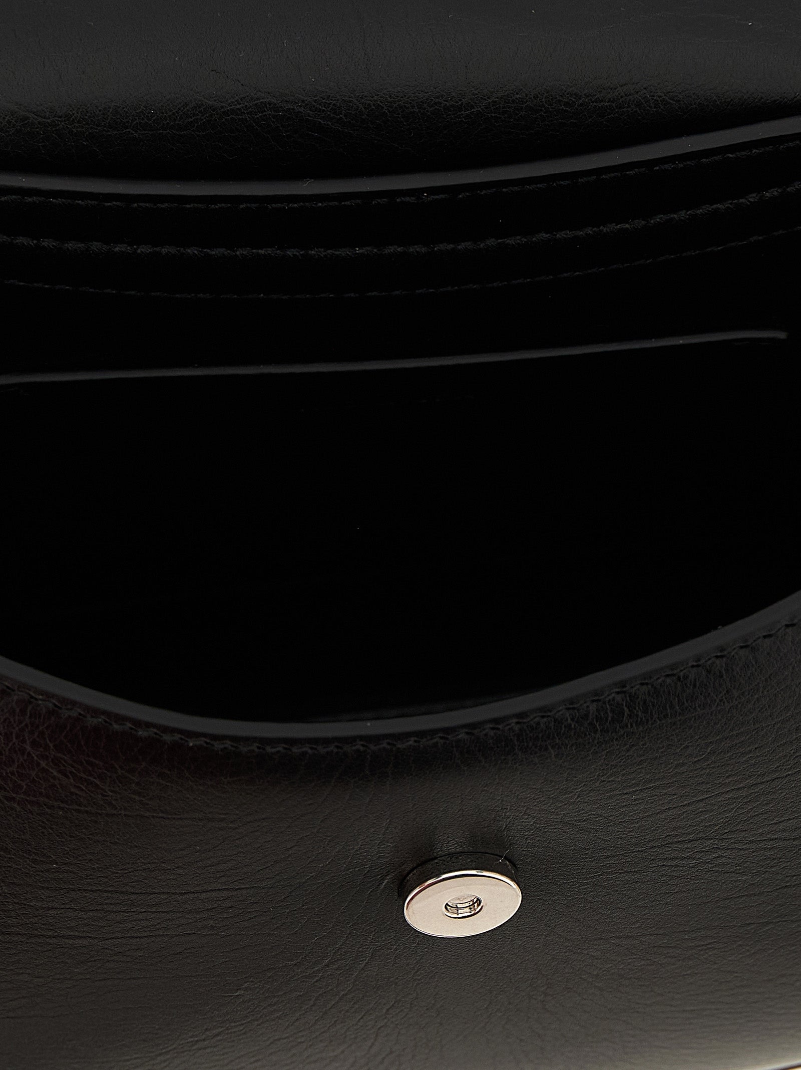 Jil Sander Black Bovine Leather Crossbody Bag