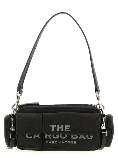 Marc Jacobs Black Cotton Shoulder Bag