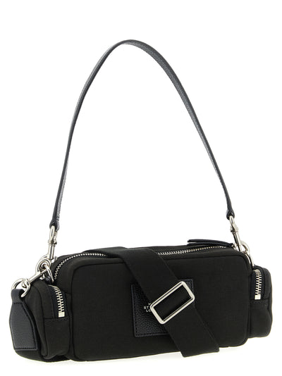 Marc Jacobs Black Cotton Shoulder Bag