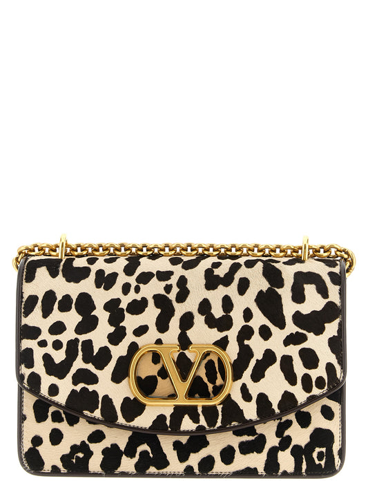Valentino Garavani Multicolor Calfskin Shoulder Bag