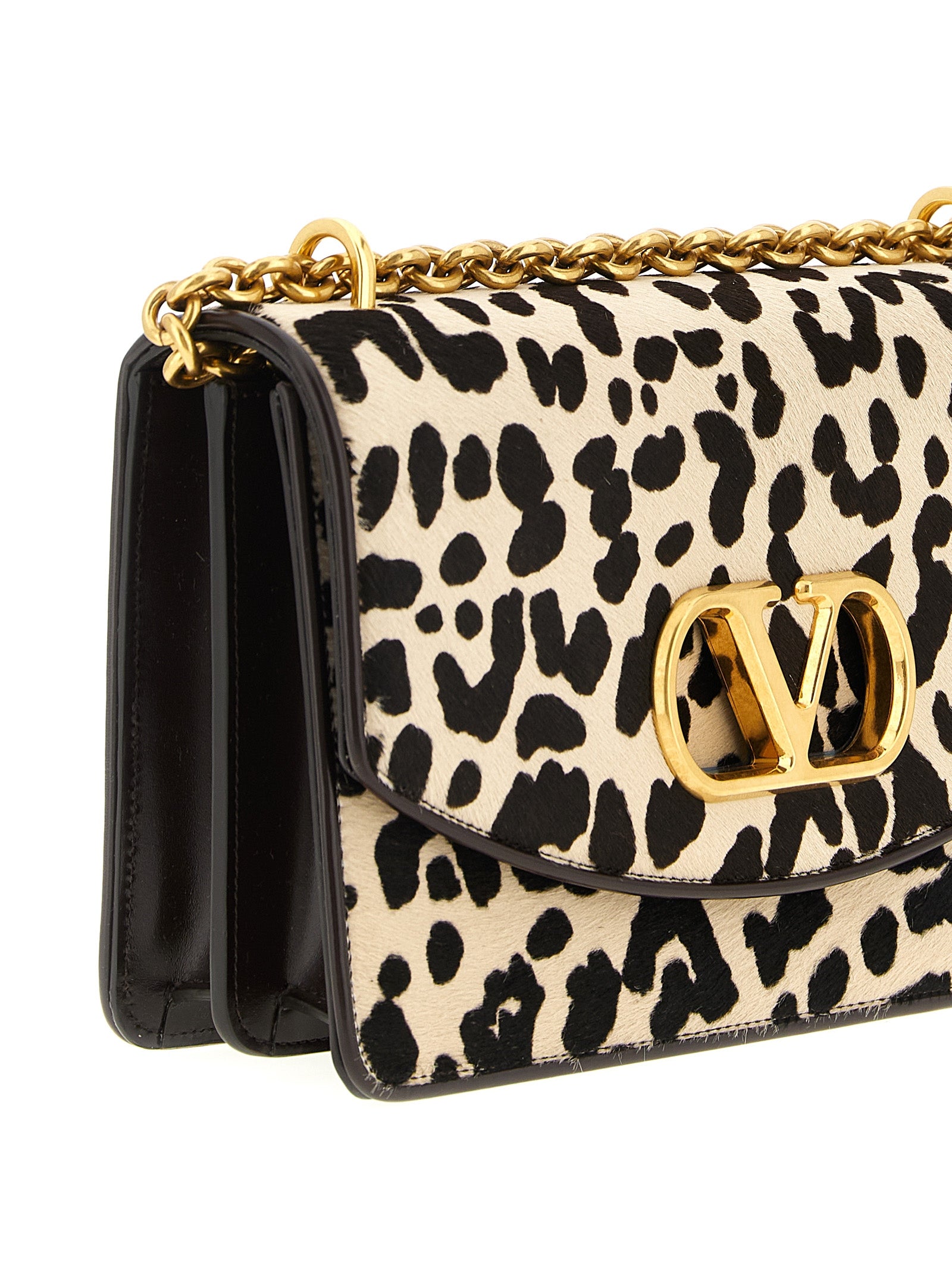 Valentino Garavani Multicolor Calfskin Shoulder Bag