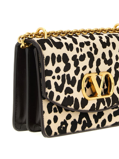 Valentino Garavani Multicolor Calfskin Shoulder Bag