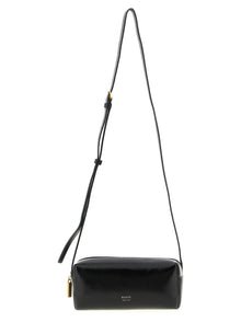 Khaite Black Calfskin Crossbody Bag